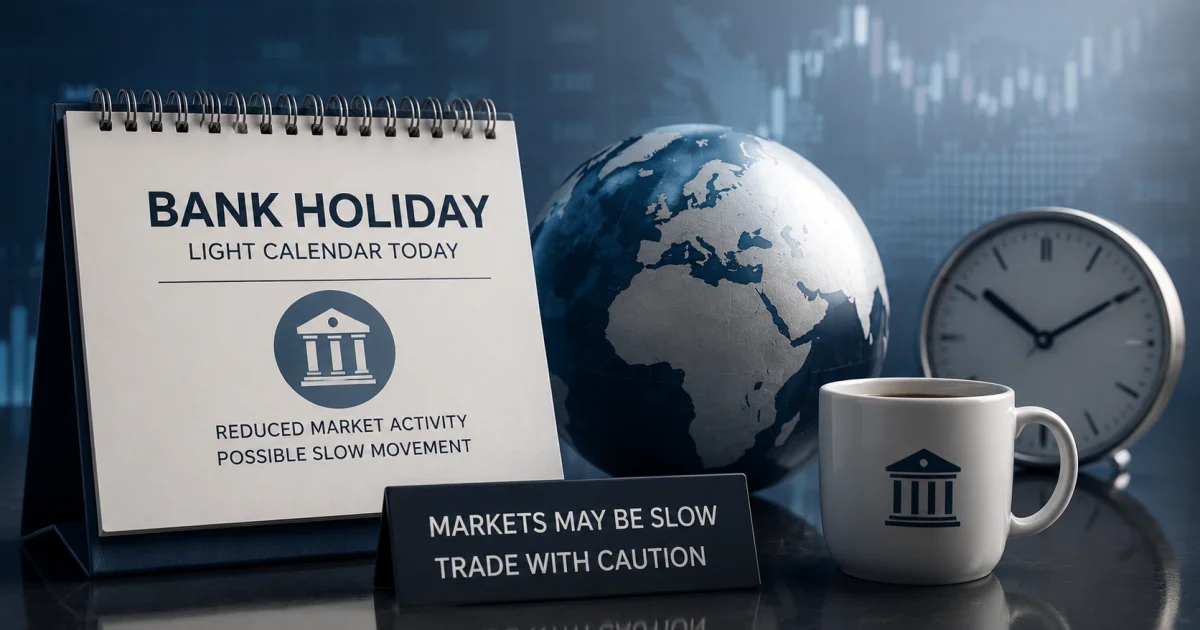 Quiet Start Expected in Markets as Bank Holidays Reduce Trading Activity
