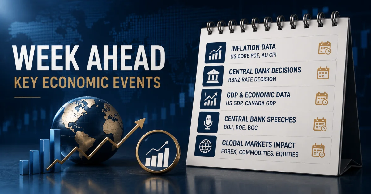 Week Ahead in Markets: Key Economic Events Traders Need to Watch